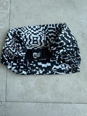 Wide Black & White Headband By Wear It To Heart