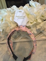 Madison Tyler Pink Floral Headband Womens Hair Accessory Casual