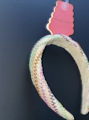 Sunday State Beachy Boho Straw Cottage Core Hippie Head Band New