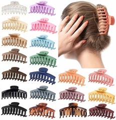 20PCS Large No-Slip Hair Claw Clips for Thick & Thin Hair – Strong Hold Accessor