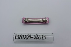 Medium Bar – Zircons (Hair Clamp), Pink, 218 Low