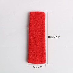Cotton Sweatband Headbands,Pack of 12,Elastic Stretchy Sport Terry Cloth Mois…