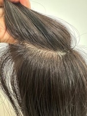 4.7″x5″Best Virgin Human Hair Toppers for Women, Free Part Silk Top Skin, 6″~18″