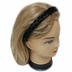 0.5″ Synthetic Hair Headband Braided Plaited Plait Band Hairband Women Girl