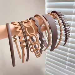 9PCS Fashion Headbands Set Women Men Girls Hair Bands Hoop Hair Accessories Gift