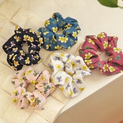 US 2-5PCS Women Large Hair Band Ties Rope Ring Elastic Hairband Ponytail Holder