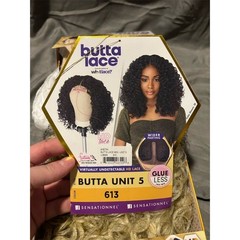 Sensationnel Butta Lace HD Lace Front Wig Unit 5 Blonde Curly Style 613