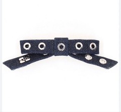 GANNI Denim Eyelet Barrette Hair Accessory – Spring/Summer 2025