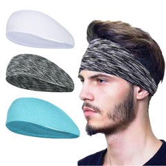Breathable Sports Headbands for Fitness Workout Moisture Wicking Yoga Sweatband