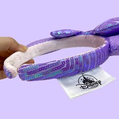 US Minnie Mouse Ears Spring Iridescent Purple Lavender Disney-Parks Headband