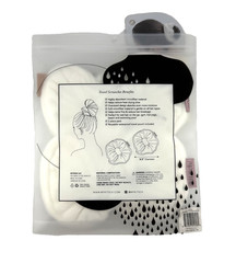 Kitsch Microfiber Towel Scrunchie, White – 2 Count/1 Pack