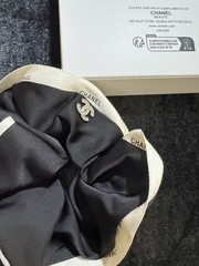 Chanel Novelty Beauty Chanel Beaute Hair Accessory Silk Scrunchie Hair Tie