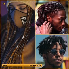165 Pcs Norse Vikings Beads Hair Tube Beads Dreadlocks for Beards Hair Braiding