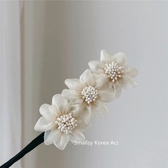 Elegant Shell Pearl Lazy Hair Curler Bow Barrettes Braided Hair Artifact Vintage