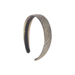 Motique Accessories 1 Inch Metallic Fabric Headband