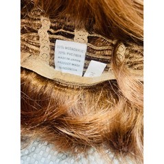 Paula Young Short Layered Bob Wig Bangs Gold Honey Blonde Synthetic Classic Cap