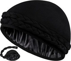 Elegant Satin Lined Turban for Women & Men – Versatile & Comfortable Wear