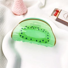 Lemon Hair Claw Clip Acrylic Korean Style Shark Clip Women