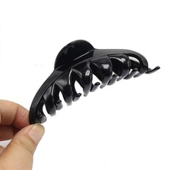 4 pcs Fashion Plastic Non slip Strong Hair Claw Clips 5″ Curly Stylish Big Larg