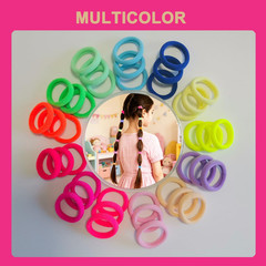 130 Pcs Baby Hair Ties Set, 120 Pcs Small Hair Ties and 10 Pcs Large Hair Ties,