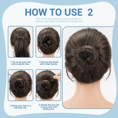 Hair Bobby Pins Kit with Bobby Pins Black for Women(1.37&2.36in), Invisible H…