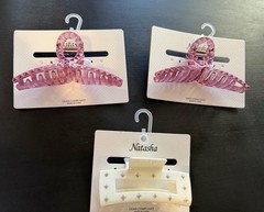 # 10 Natasha Multicolor Hair Accessories Lot