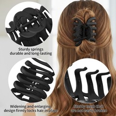 HFZRZFH 4 Pack Large Octopus Hair Claw Clips for Women, Strong Multicolor