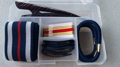 MIMCO designer hair accessories tool kit gift MIM Co Military bands clips + more
