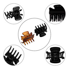 12 Pcs Small Hair Claw Clips 1 Inch Durable Mini Jaw Clip Claw for Kids and Adul