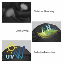 Outdoor Cycling Skull Cap , Cooling Neck Gaiter Breathable Quick Dry for Sports