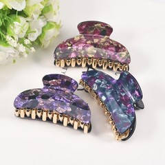 3 PCS Floral Hair Claw Clips for Women and Girls Medium Claw Clips for Thin/M…