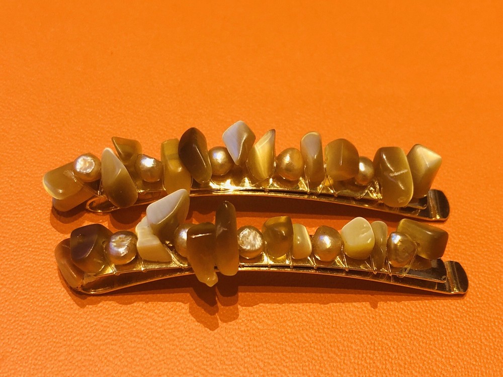 Vintage Delsol Hair Barrette Made in France
