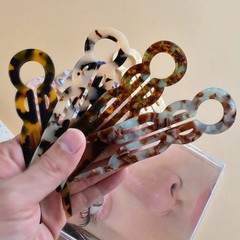 4 PCS 4.3 in Small French Hair Pins for Women, Prestige Hair Pins for All Hair