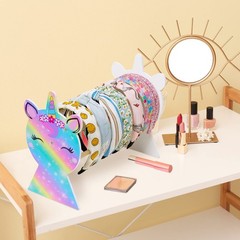Girls Headband Holder Organizer Hair Hoop Headband Display Stand Unicorn Hair…