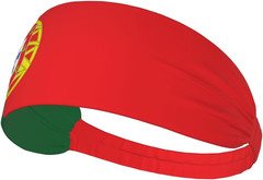 Cute Flag Sports Sweatband for Women Men Moisture Wicking Headband for Running,