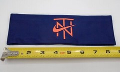 Nike Niketown London Fury Headband 2.0 Meteor Blue/Chemical Orange/Black