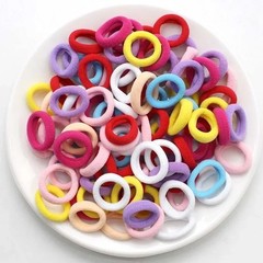 200 PCS Elastic Hair Ties Band Rope Ponytail Scrunchies Hair Holder for Girls