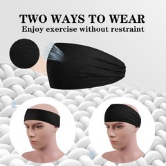 Sport Headbands for Men and Women Moisture Wicking Running 6 Pcs