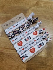 Set of Six Nurse Hair Ties Gift Bags Treat Bags Stocking Stuffer RN NP LPN