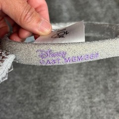 Disney 100th Anniversary Cast Member Exclusive Minnie Ears Silver Studded Bow
