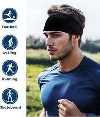 Sweat Headbands for Men,6 Pack Workout Sports Hairband for Gym, Ideal for Fitnes