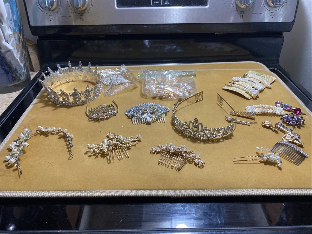 Dancer hair accessories tiara, crown, Combs plus more