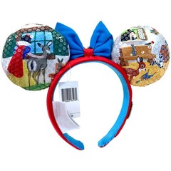 Disney- Parks Snow White 100th Headband Minnie Mouse Ears for Adult Kid