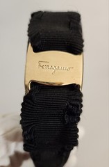 Salvatore ferragamo Vara Ribbon Headband Hair Accessory Black