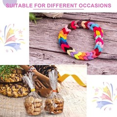 350 PCS 20 Colors Cotton Hair Ties Baby Kids Girls Elastics Ponytail Holders NEW