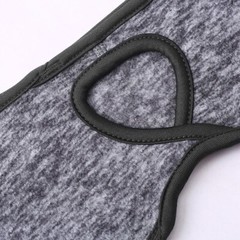 1/2 Winter Ear Warmer with Ponytail Fleece Ear Warmer Headband for Women Running