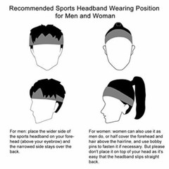 Sports Workout Headband Sweat Breathable Fitness Running Lightweight Hairbands