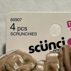 Scunci 4 Pcs Scrunchies Pinks/Browns – NIP