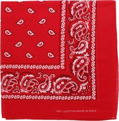 Motique Accessories Extra Large Paisley Bandana 27×27 Inch