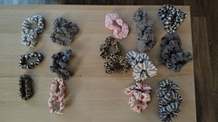 Lot of 28 Scrunchies Women’s Hair Accessories (Handmade)